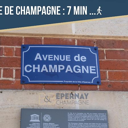 Terrasse 86 - Terrasse & Climatisation - 4-6 Personnes - Bnb Epernay Épernay Exterior foto