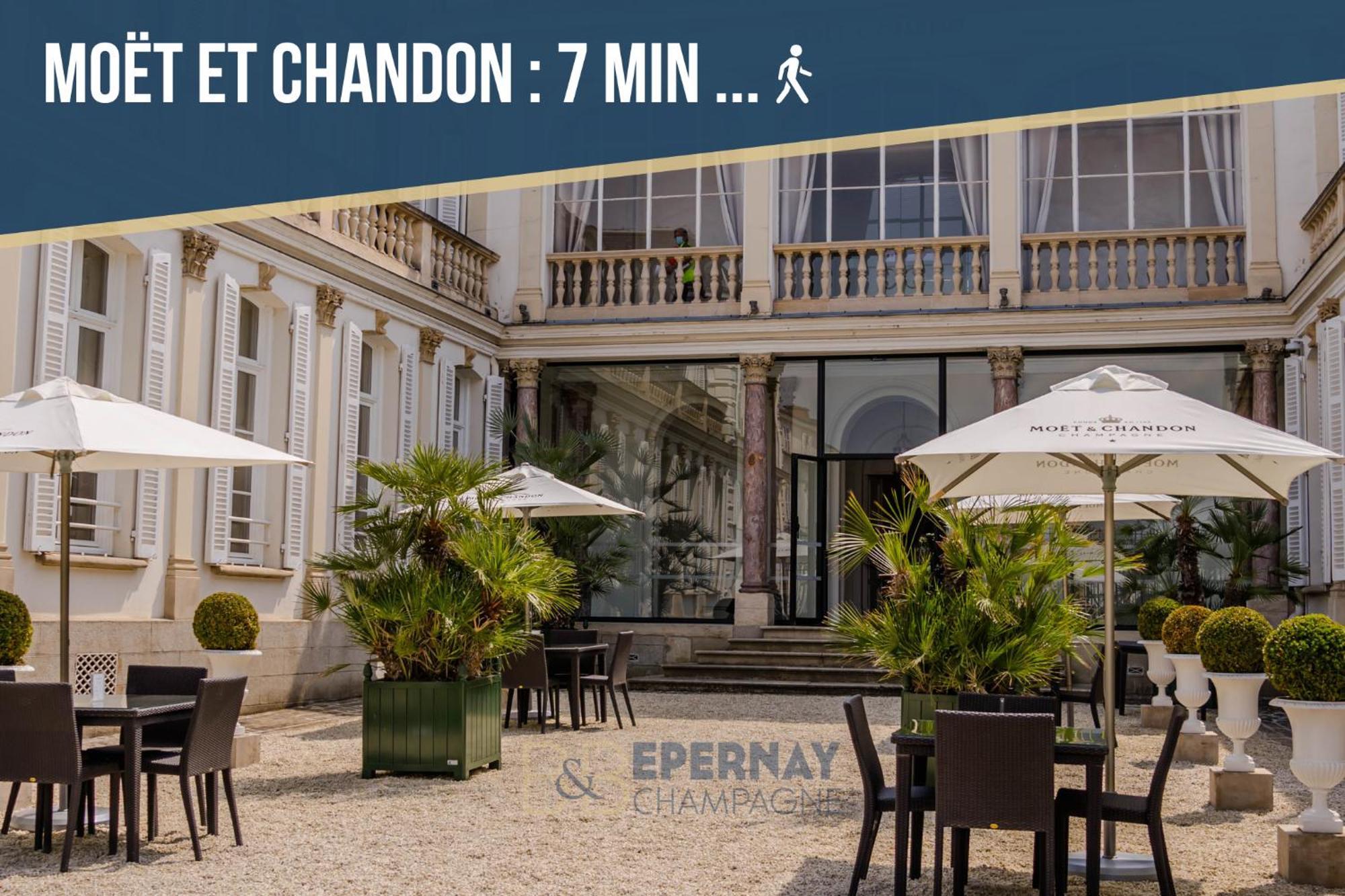 Terrasse 86 - Terrasse & Climatisation - 4-6 Personnes - Bnb Epernay Épernay Exterior foto