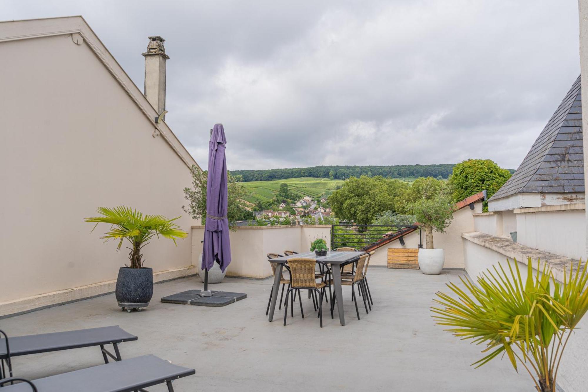 Terrasse 86 - Terrasse & Climatisation - 4-6 Personnes - Bnb Epernay Épernay Exterior foto